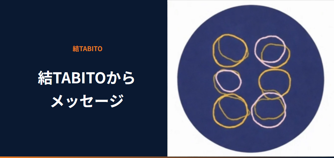 結TABITOからのメッセージ