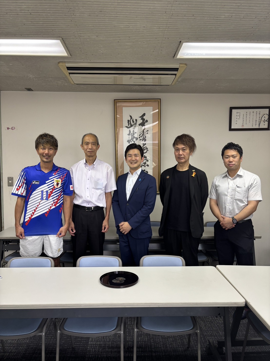 元参議院議員・安江のぶおさんと意見交換をしました