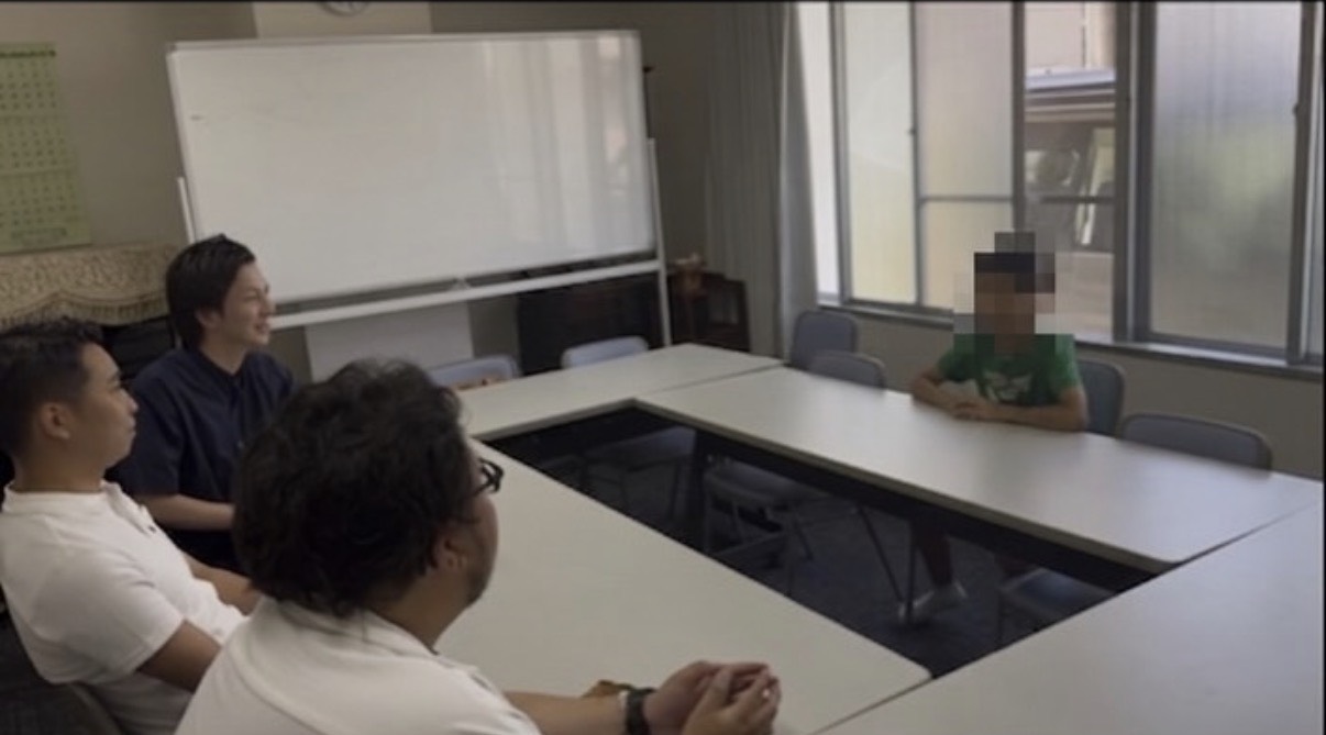 晴光学院さんの子どもたちと面談させていただきました。